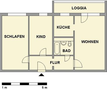 Tolle 3-Raum-Familienwohnung mit Balkon - Photo 5