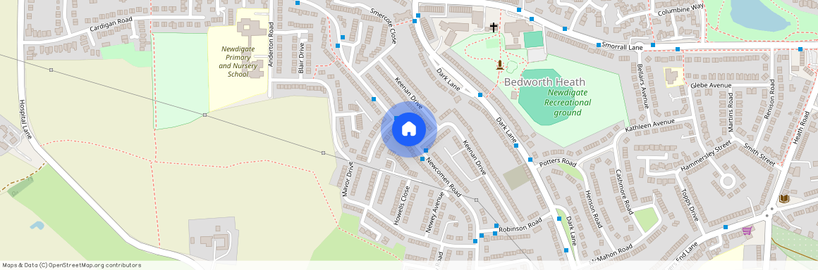 Newcomen Road, Bedworth, CV12