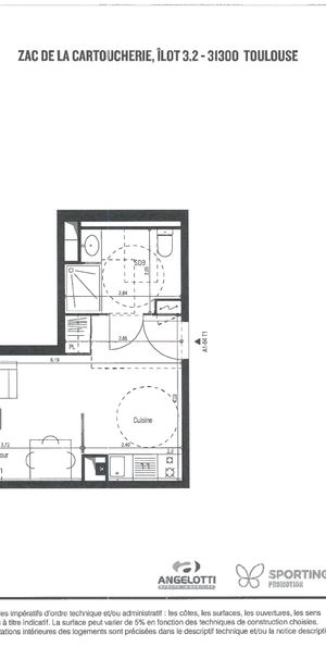 Appartement 1 pièce - Photo 2