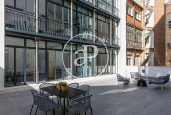 Flat with terrace for rent in Goya (Madrid)