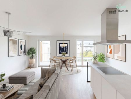 Moderne 1-Zimmer Wohnung mit großzügiger Terrasse - Photo 3