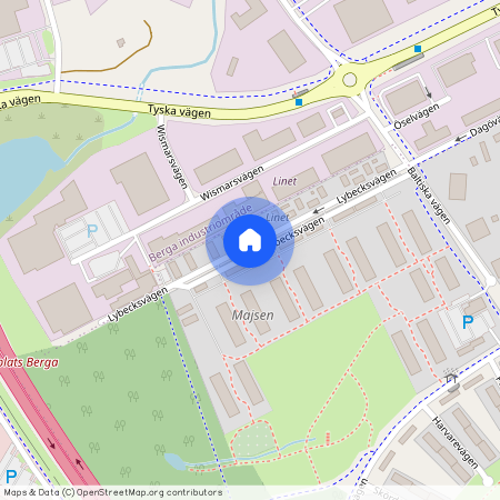 Lybecksvägen, Kalmar