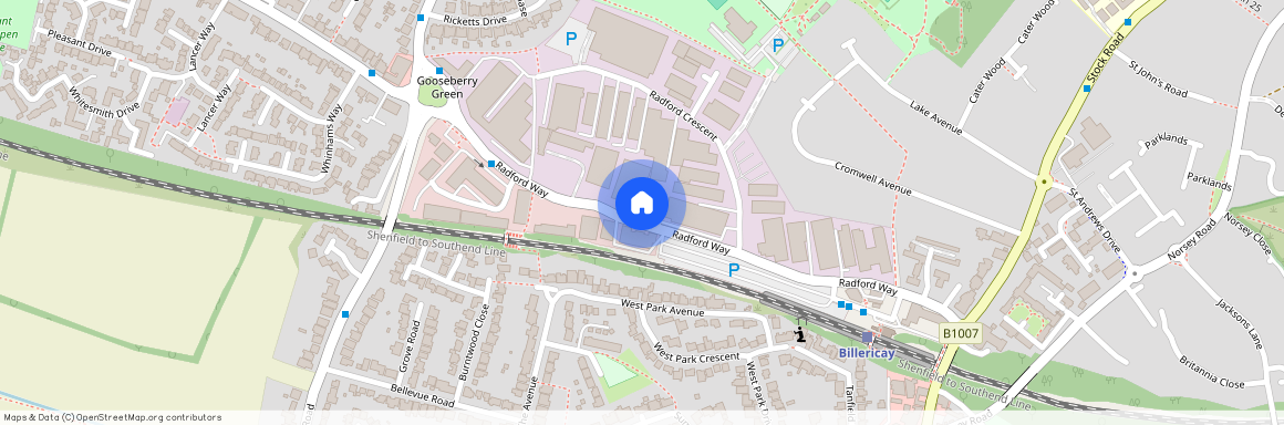 Radford Way, Billericay, CM12