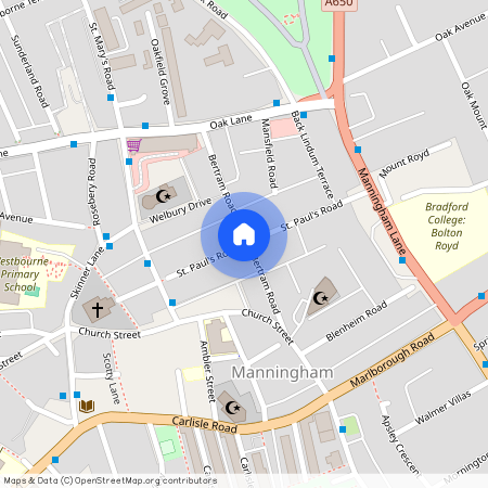 St. Pauls Road, Bradford, West Yorkshire, BD8