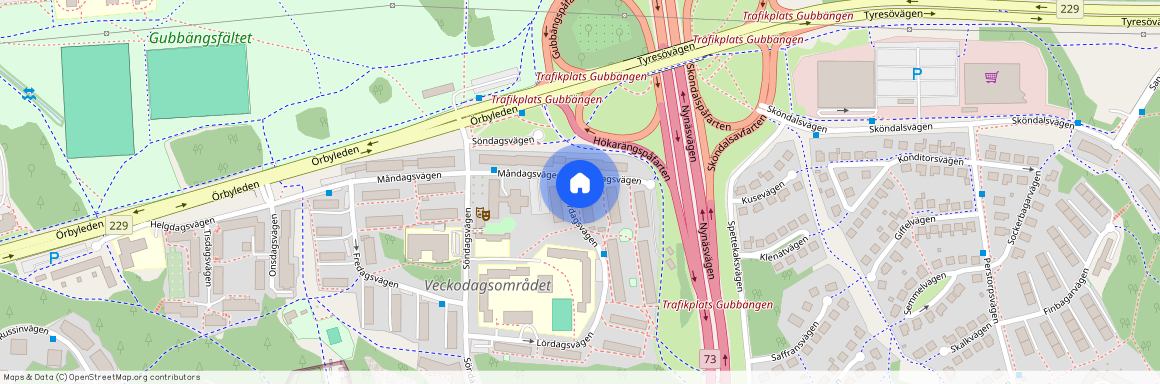 Lördagsvägen 1, Hökarängen