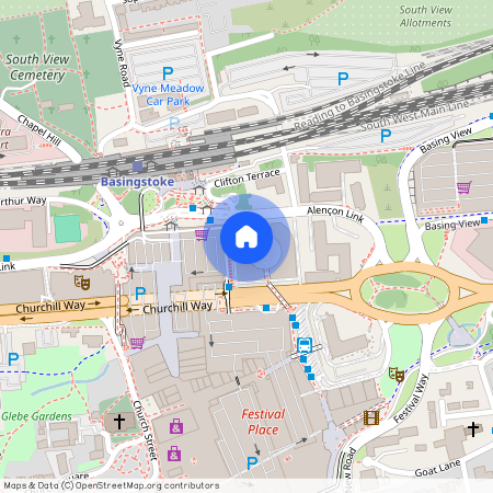 Town Centre, Basingstoke, Hampshire