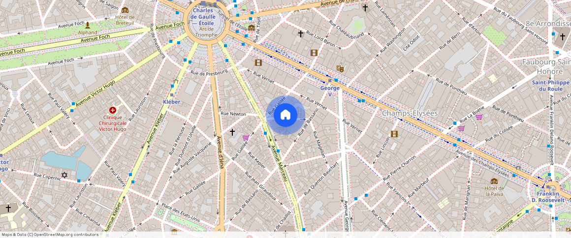 Rue Euler, 75008, Paris