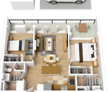 807/6 Railway Road, Cheltenham VIC 3192 - Apartment For Rent | Domain - Photo 3