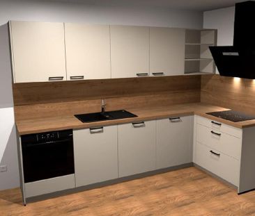 Erstbezug in Voxtrup: Exklusive 2ZKB EG-Wohnung mit Terrasse + Stel... - Photo 2