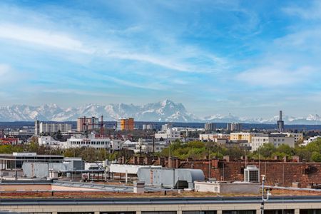 Wohnen in der zehnten Etage mit Gebirgsblick - Foto 3