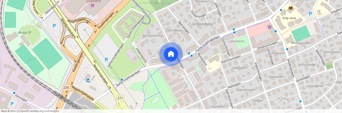 Turingevägen, Älvsjö