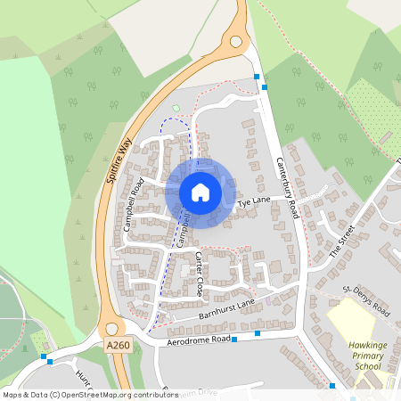 Campbell Road, Folkestone CT18