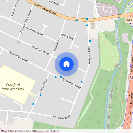 Laburnum Road, Hayes, Middlesex, UB3