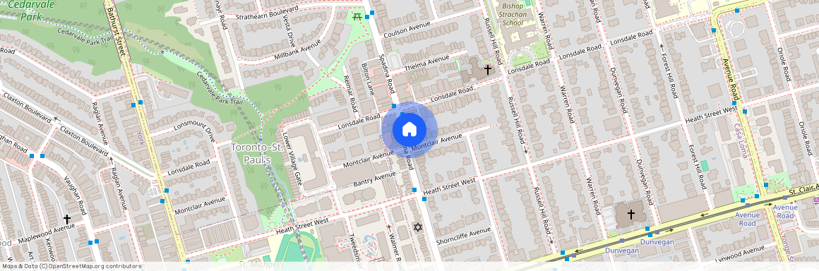 Toronto, Toronto, Toronto, M5P 2W1