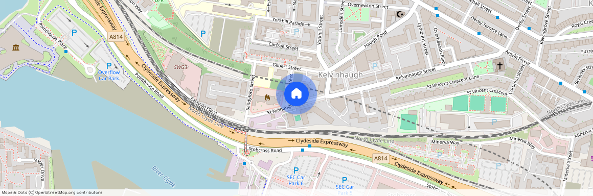 Kelvinhaugh Street, Yorkhill, Glasgow, G3