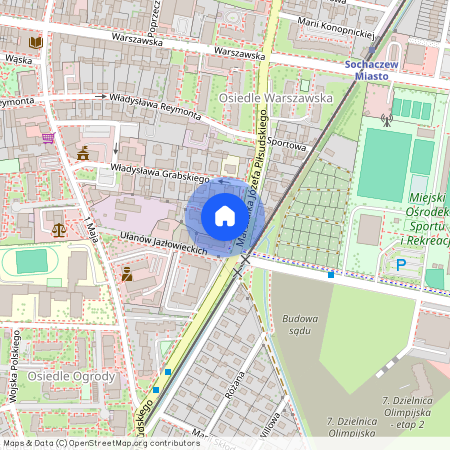 ul. Marszałka Józefa Piłsudskiego 12, Sochaczew, sochaczewski, mazowieckie