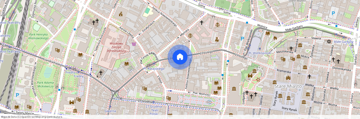 ul. 23 lutego 10, Centrum, Stare Miasto, Poznań, wielkopolskie