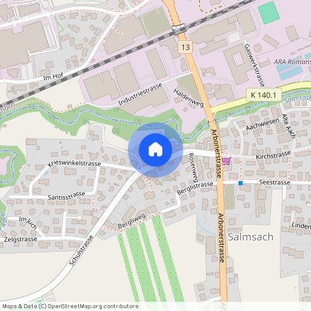 8599, Salmsach, Schulstrasse, 8