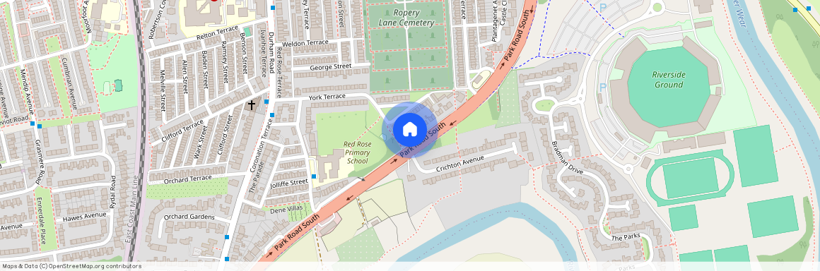 Park Road South, Chester Le Street