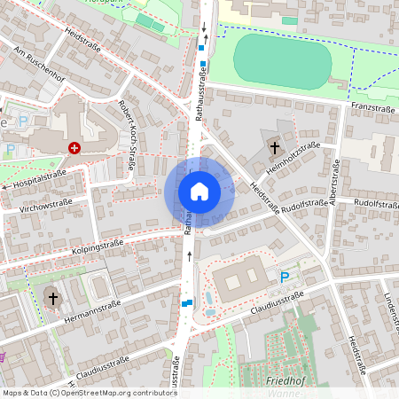 Rathausstraße 36, 44649 Herne