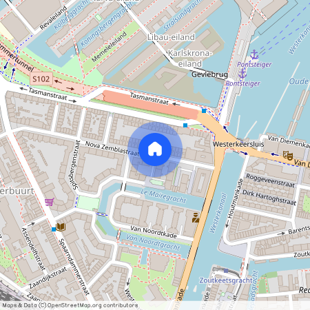 Spaarndammerbuurt/Zeeheldenbuurt, 1013 RK, Nova Zemblastraat, Amsterdam