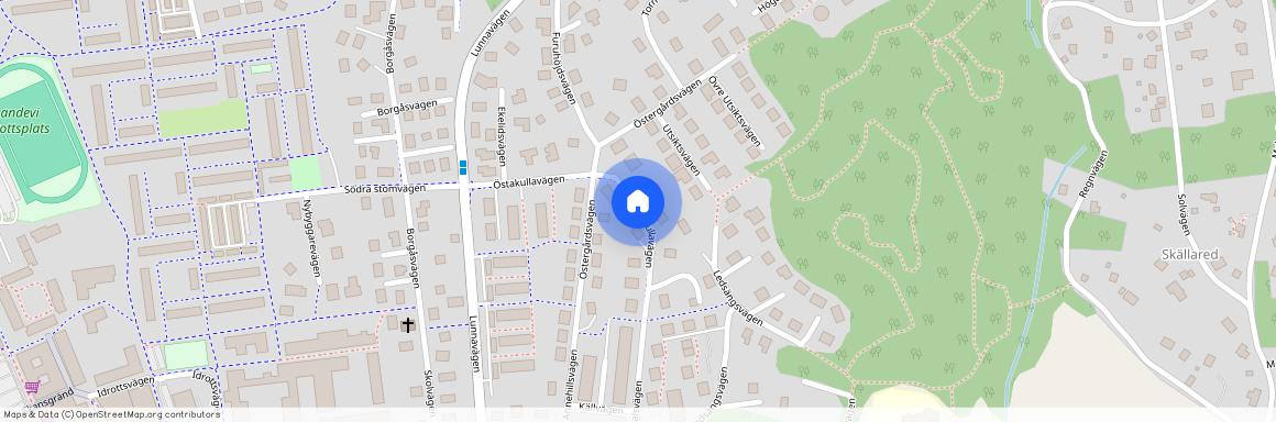 Östakullavägen, Landvetter