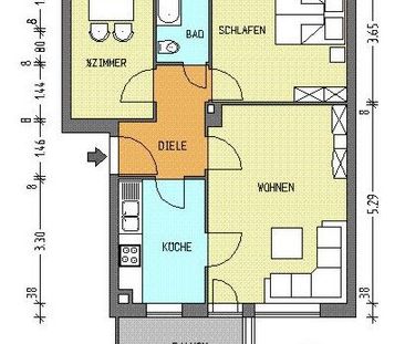 Reinkommen und Wohlfühlen: günstige 2,5-Zimmer-Wohnung - Photo 3