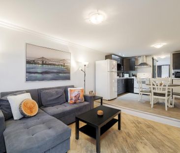 RDC 3 ½ à louer – Style Condo, près métro Joliette - Av. Valois - Photo 4