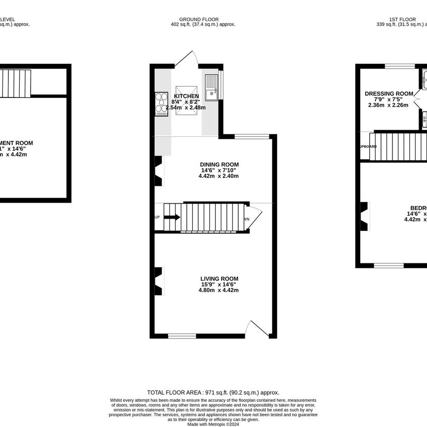 2 bedroom mid terraced house to rent, Available unfurnished from 15/11/2024 - Photo 1