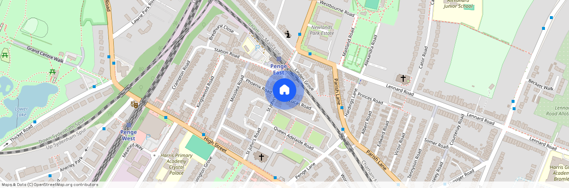 St Johns Road, Crystal Palace, SE20