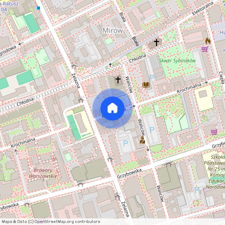ul. Krochmalna, Mirów, Wola, Warszawa, mazowieckie