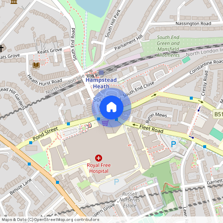 Fleet Road, South End Green NW3