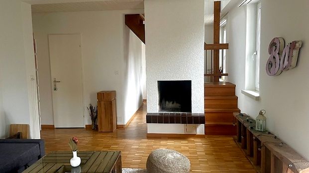 3½ Zimmer-Maisonettewohnung in Zürich - Kreis 7, möbliert, auf Zeit - Foto 1