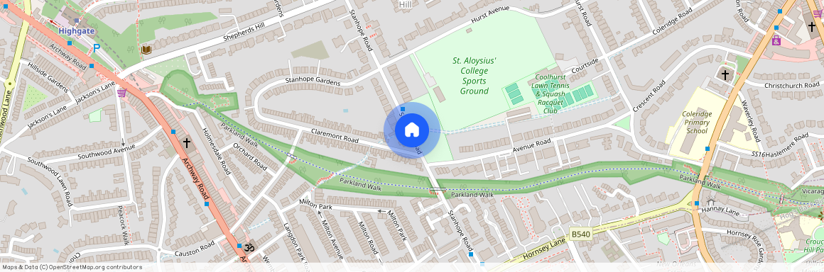 Stanhope Road, Highgate N6, London