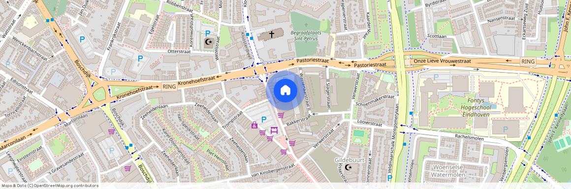 Gildebuurt, 5612 CP, Woenselse Markt, Eindhoven