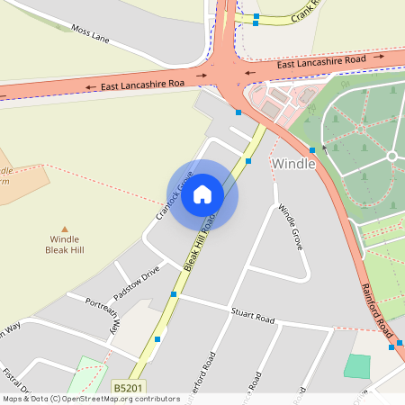 Bleak Hill Road, Windle