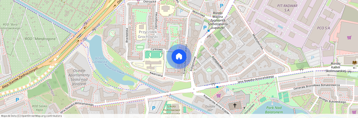 ul. Busolowa, Gocław, Praga-Południe, Warszawa, mazowieckie