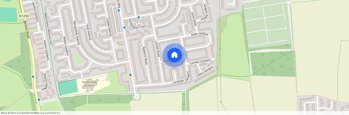 Renoir Gardens, South Shields