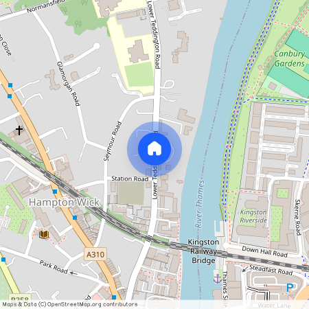 Lower Teddington Road, Hampton Wick, Kingston upon Thames KT1