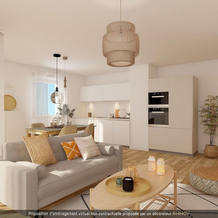 location Appartement T3 DE 66.53m² À CHESSY - Photo 1