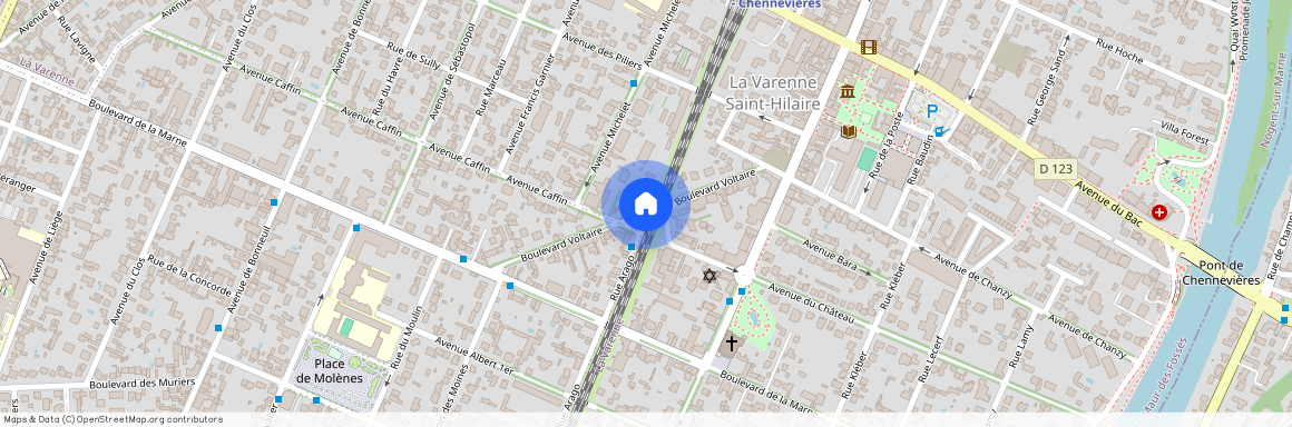 Boulevard de la Marne et Avenue Voltaire 94210 Paris