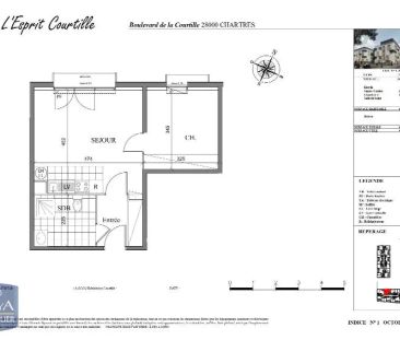 Appartement à louer 2 pièces 42.4m² - Photo 5