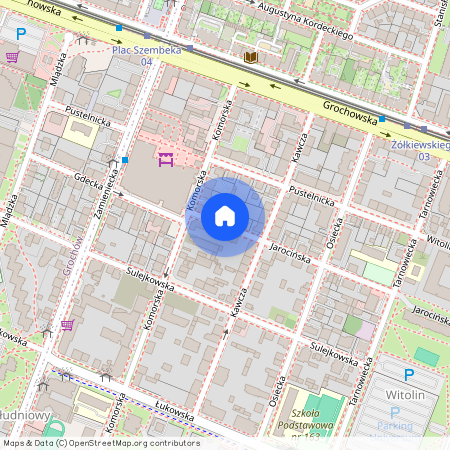 Warszawa, Praga-Południe, Praga-Południe, Grochów, Jarocińska