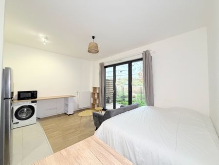 Studio meublé avec terrasse et jardin à Rueil-Malmaison – - Photo 4