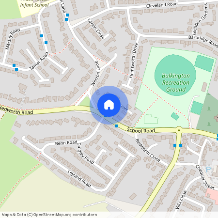 Bedworth Road, Bulkington, Bedworth, Warwickshire, CV12