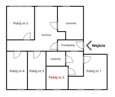 Pokój dla studenta/studentki PUM- Woj.Polskiego 40 - Фото 1