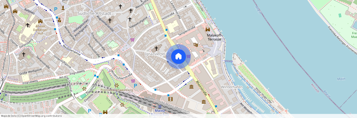 Rheinstr. 7A, 55116 Mainz OT Altstadt