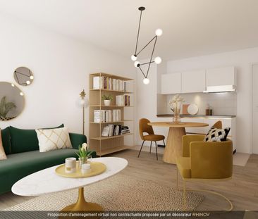 location Appartement T2 DE 46.38m² À RENNES - Photo 3