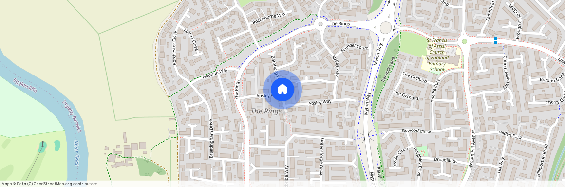 Apsley Way, Ingleby Barwick