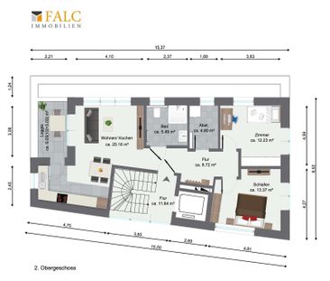 Wohnen mit Stil – Loggia, Aufzug, Stellplatz - KfW-40 - Photo 6